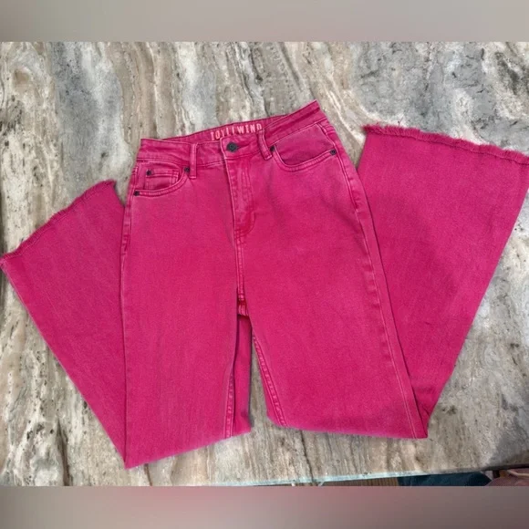 Women’s IDYLLWIND High Risin Kick stretch flare Jean- Size 0 - Picture 5 of 10